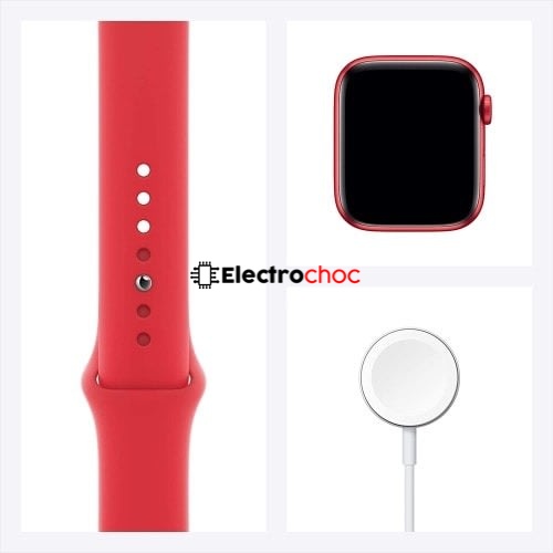 Localisateur MiTag compatible Apple Leotec avec porte-clés rouge