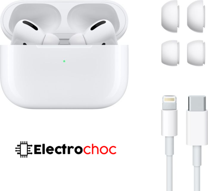 Apple AirPods Pro - Blanc - MWP22AM-A - Magasin Electro Choc