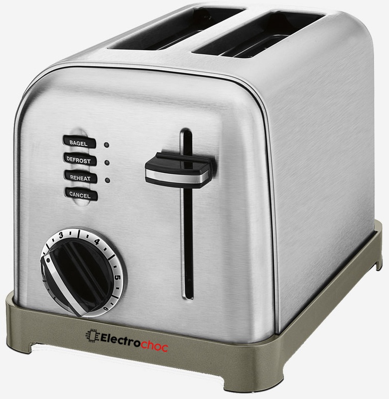 Grille pain M tal classique 2 tranches de Cuisinart CPT 160C