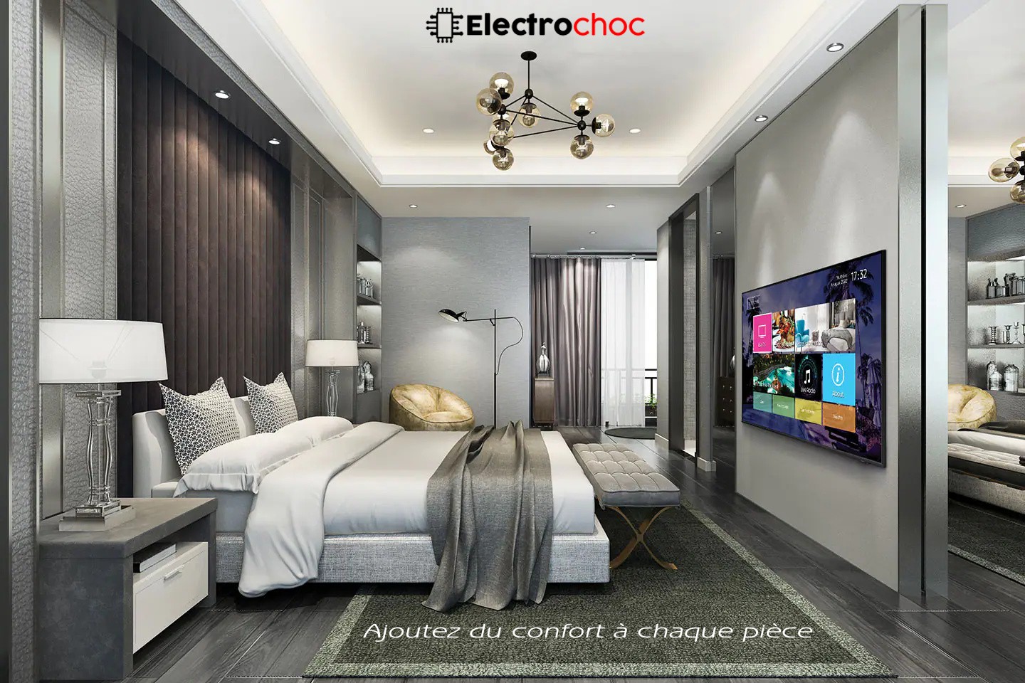 Téléviseur intelligent Samsung Crystal UHD 4K Smart TV de 75 " – Image 3