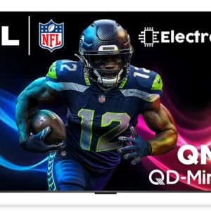 Téléviseur intelligent de TCL 75’’ QM6K Series QD-Mini LED QLED 4K UHD Smart TV with Google TV
